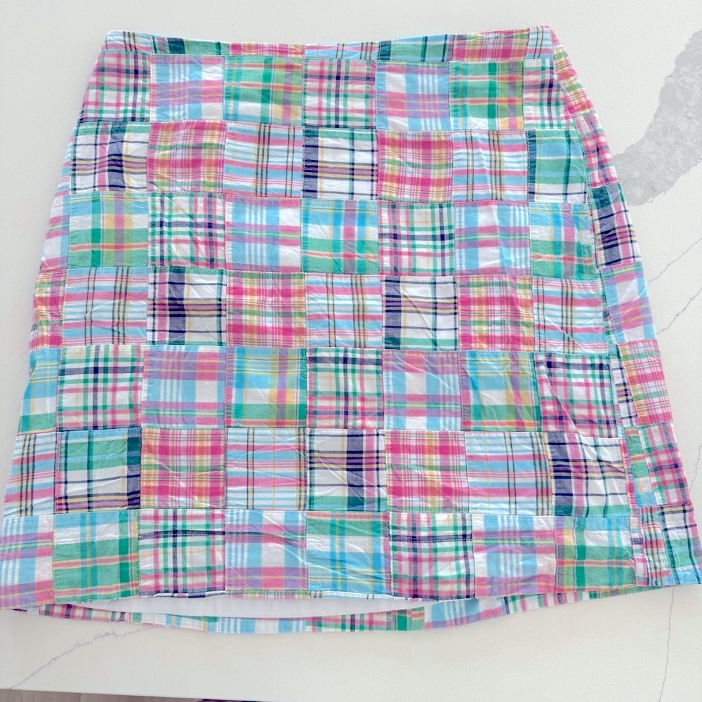 Talbots Madras Plaid Women's Skirt